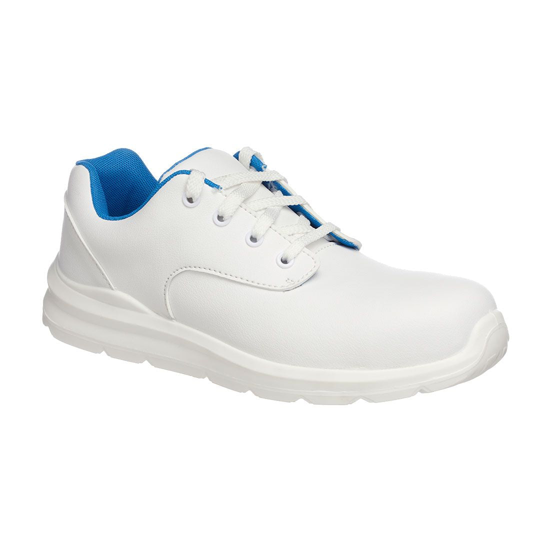 Portwest Compositelite Laced Safety Shoe, 42, R, White
