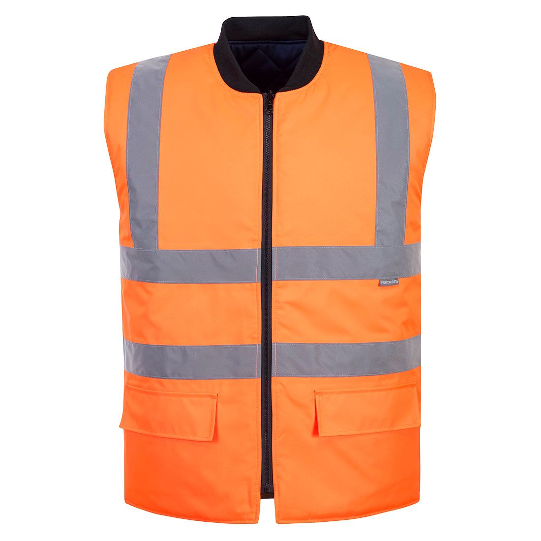 Hi-Vis Reversible Bodywarmer, 4XL, R, Orange