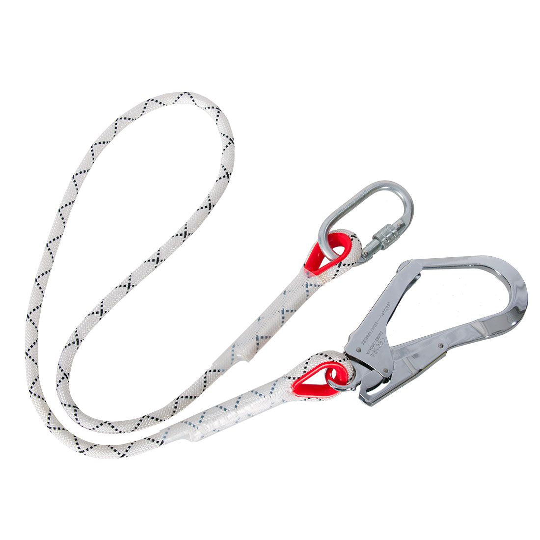 Kernmantle 1.5m Restraint Lanyard, , R, White