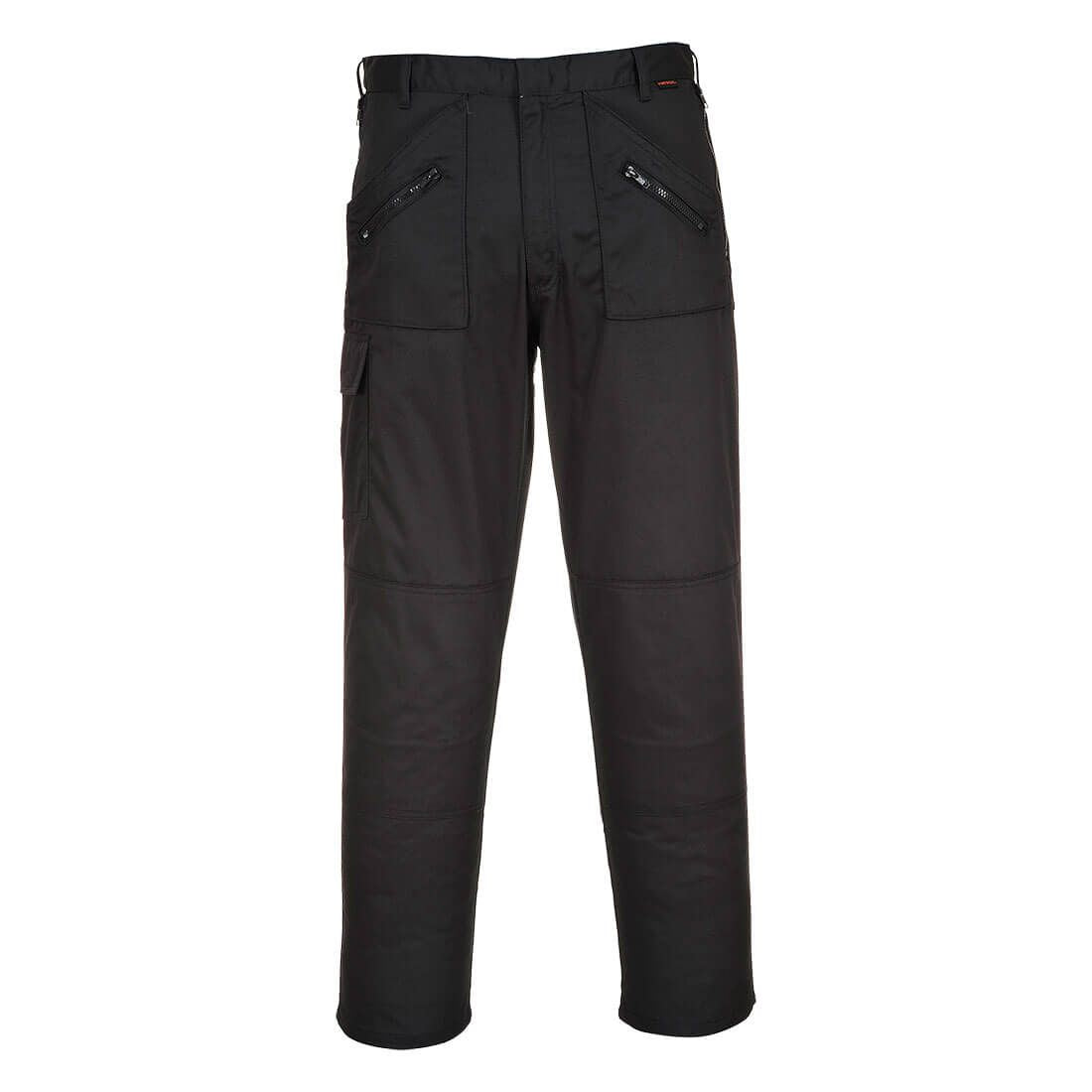 Stretch Action Trousers, 36, R, Black