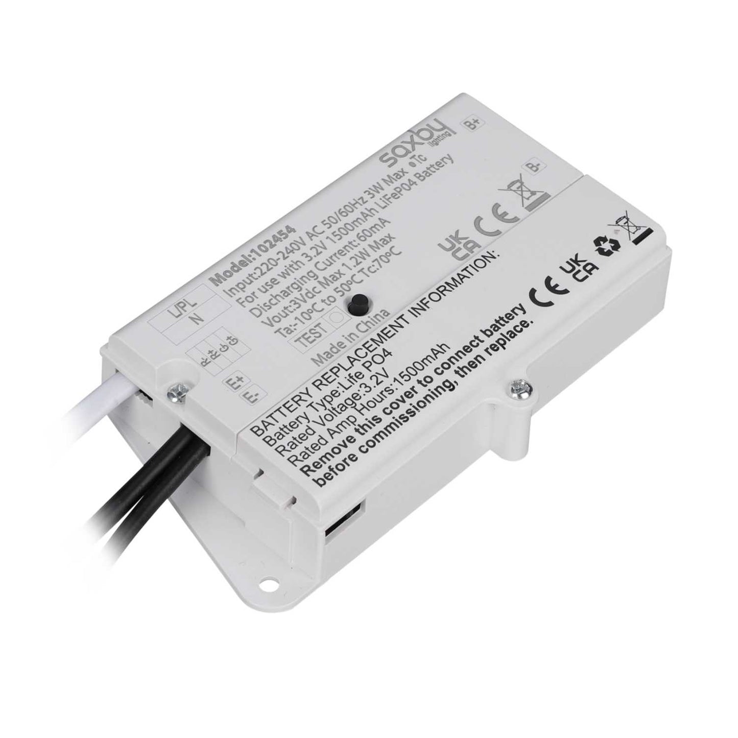 Saxby Lighting HeroPRO Self Test Emergency Pack