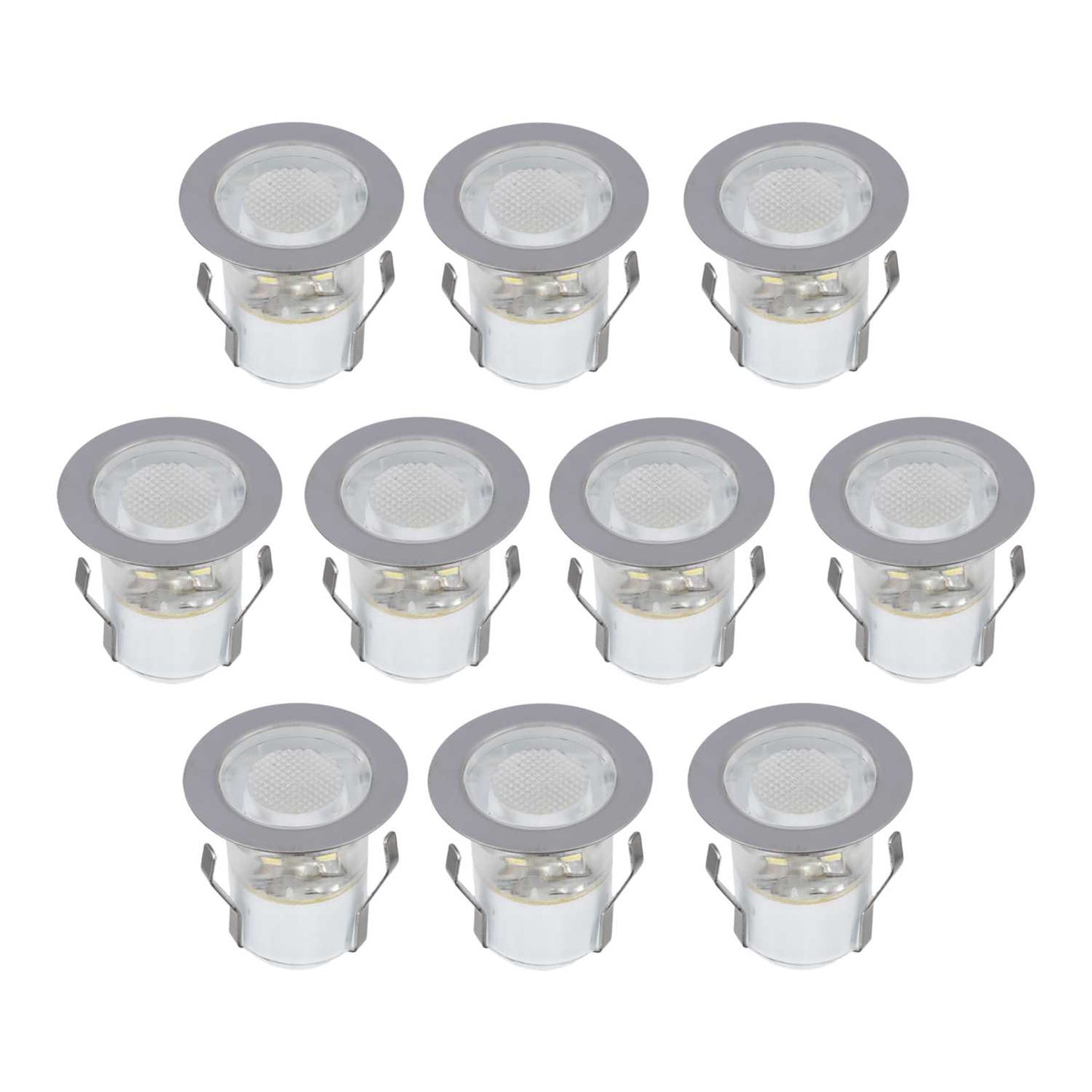 Saxby Lighting Ikon CCT LED Stainless Steel Decking Kit 6500K (Pack of 10)