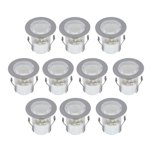 Saxby Lighting Ikon CCT LED Stainless Steel Decking Kit 6500K (Pack of 10)