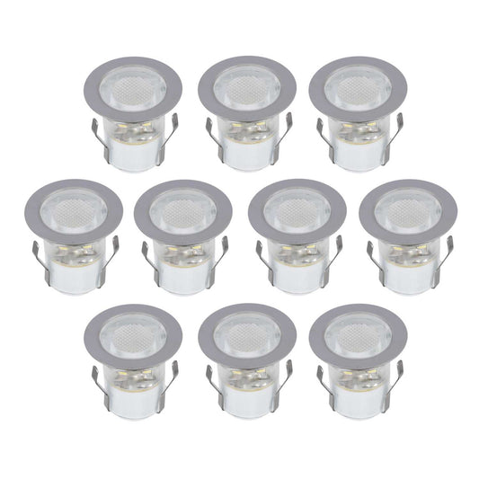 Saxby Lighting Kios 2 CCT 4.5W LED Stainless Steel Ground Light Kit (Pack of 10)