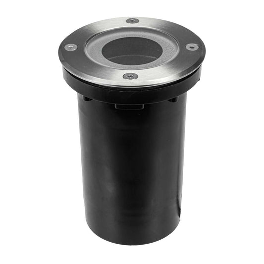Saxby Lighting Pillar GU10 Stainless Steel Ground Light