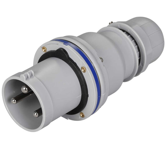 Scame Optima 63A 2P+E 230V Plug IP44 Blue