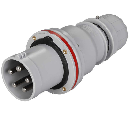 Scame Optima 63A 3P+N+E 415V Plug IP44 Red