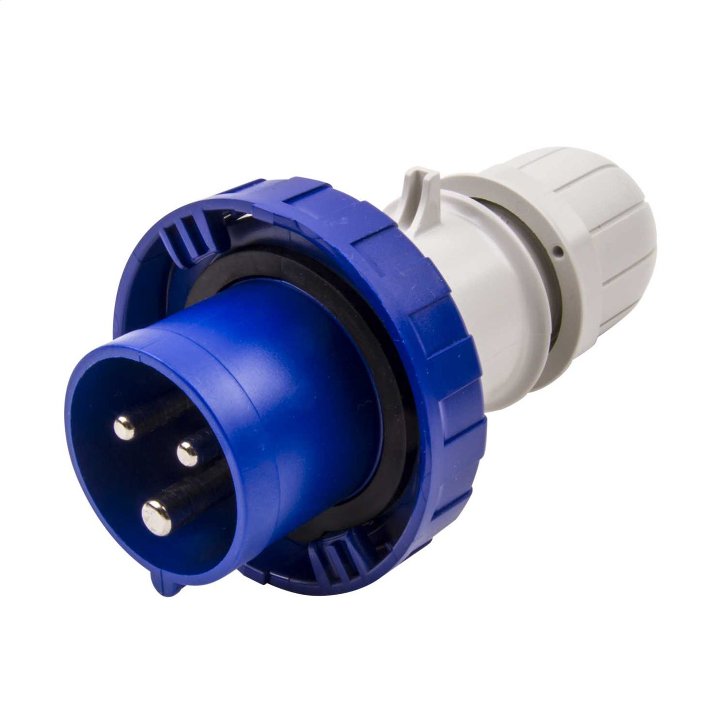 Scame Optima 16A 2P+E 230V Plug IP66 Blue