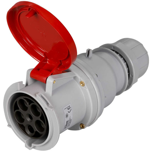 Scame Optima 63A 3P+N+E 415V Coupler IP44 Red