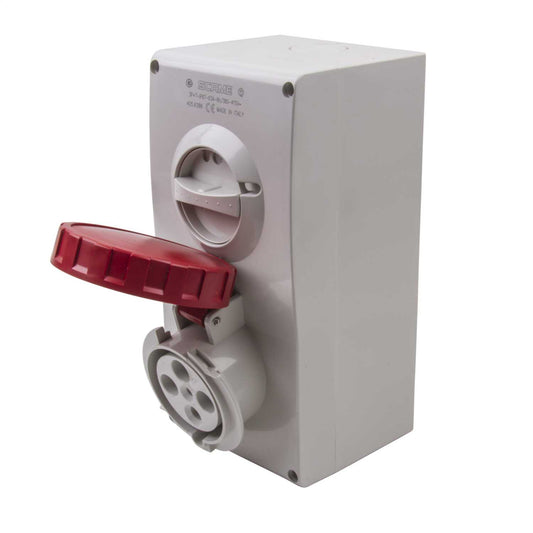 Scame Omnia 63A 3P+E 415V Interlocked Socket IP67