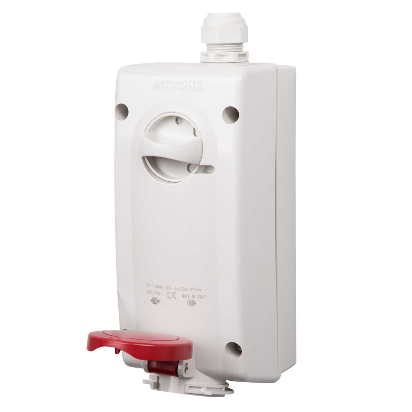 Scame Advance 2 16A 3P+E 415V Interlocked Socket IP44