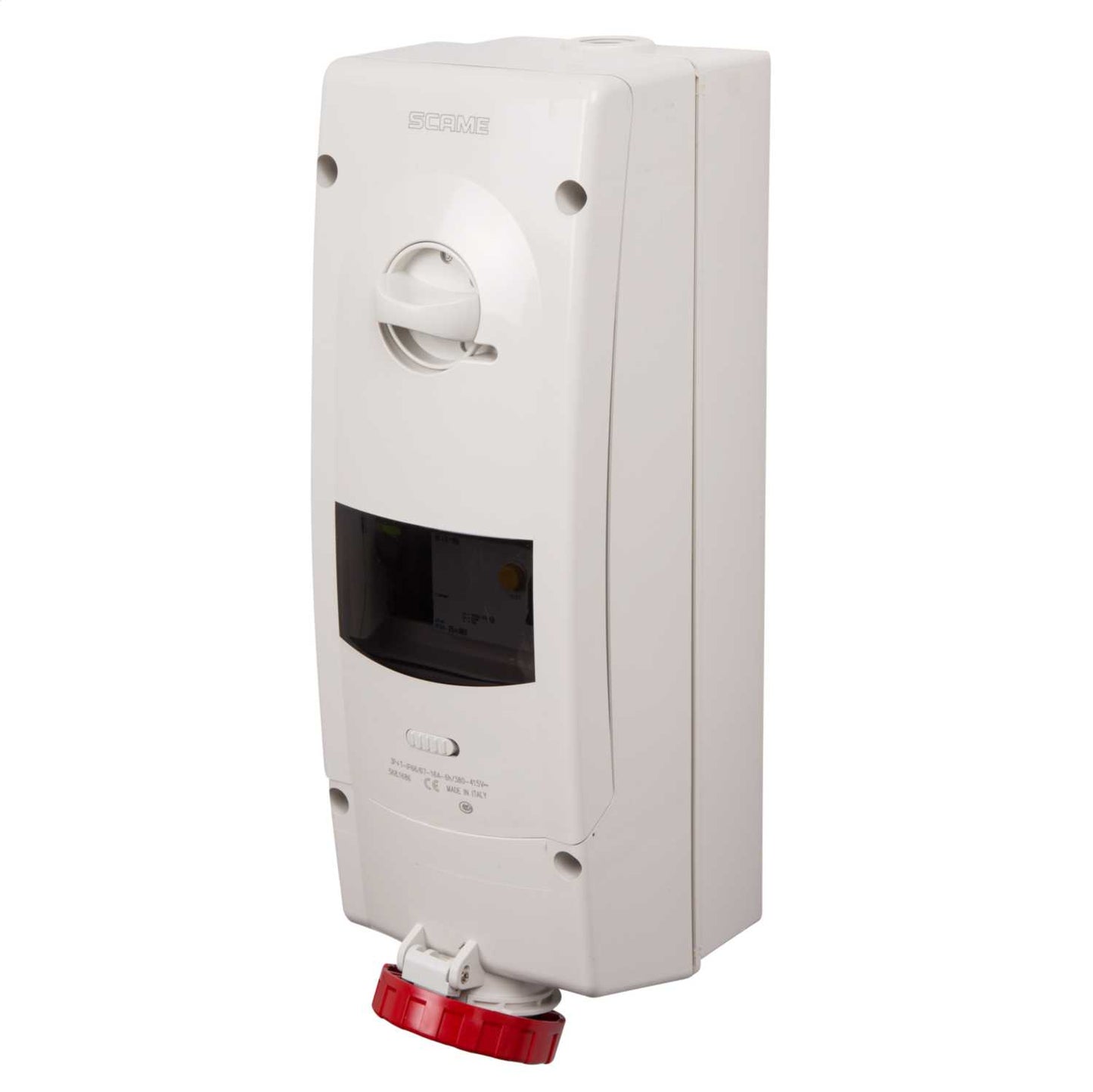 Scame Advance 2 16A 3P+E 415V Interlocked Switched RCD Protected Socket IP67