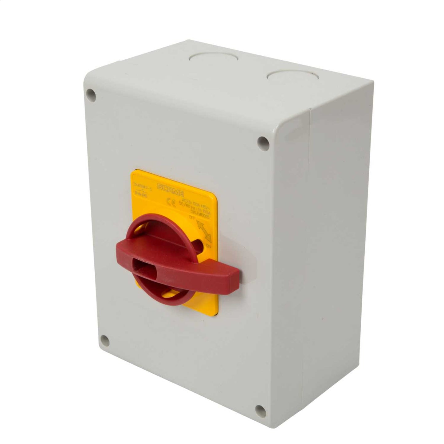 Scame 100A 4 Pole Rotary Isolator Switch IP65