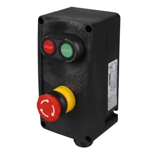Scame Start / Stop Pushbutton / Emergency Stop Twist Release Ex Control Station