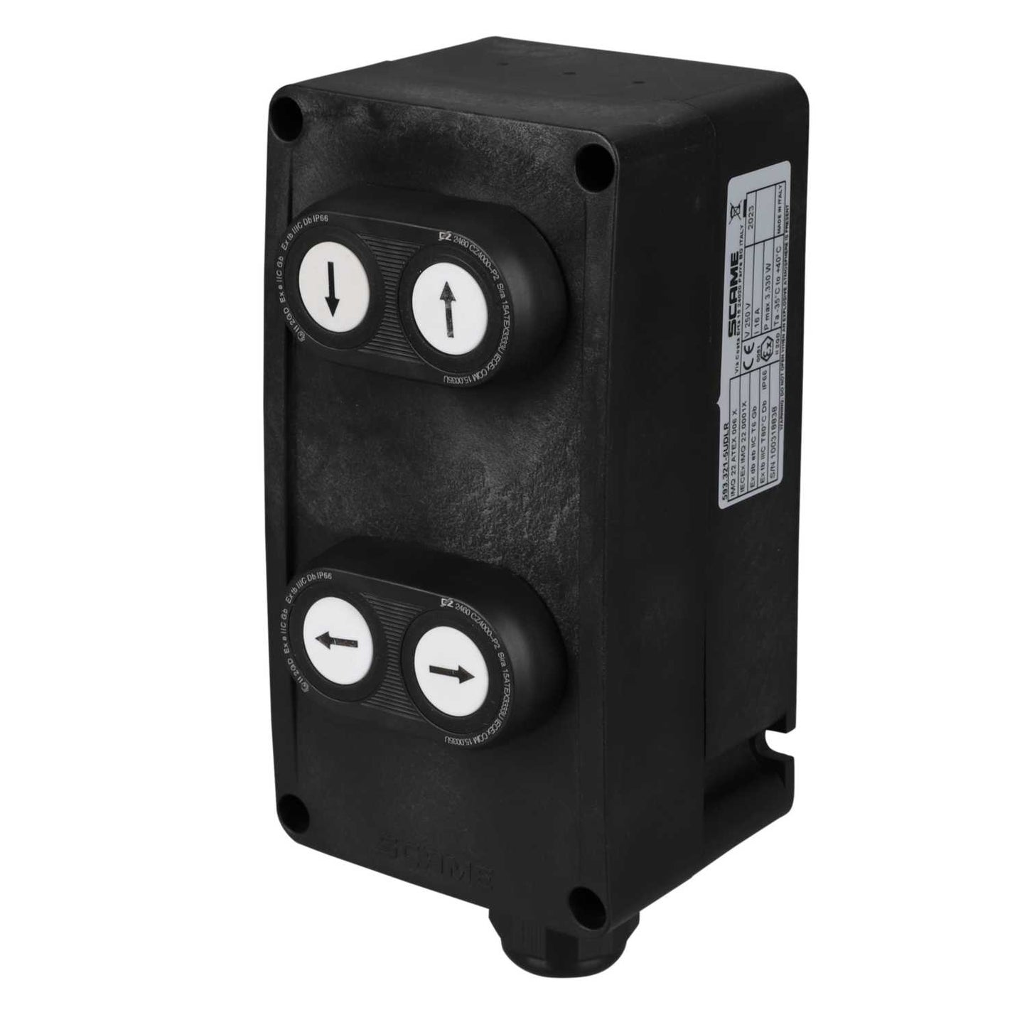 Scame Up / Down / Left / Right Ex Pushbutton Station