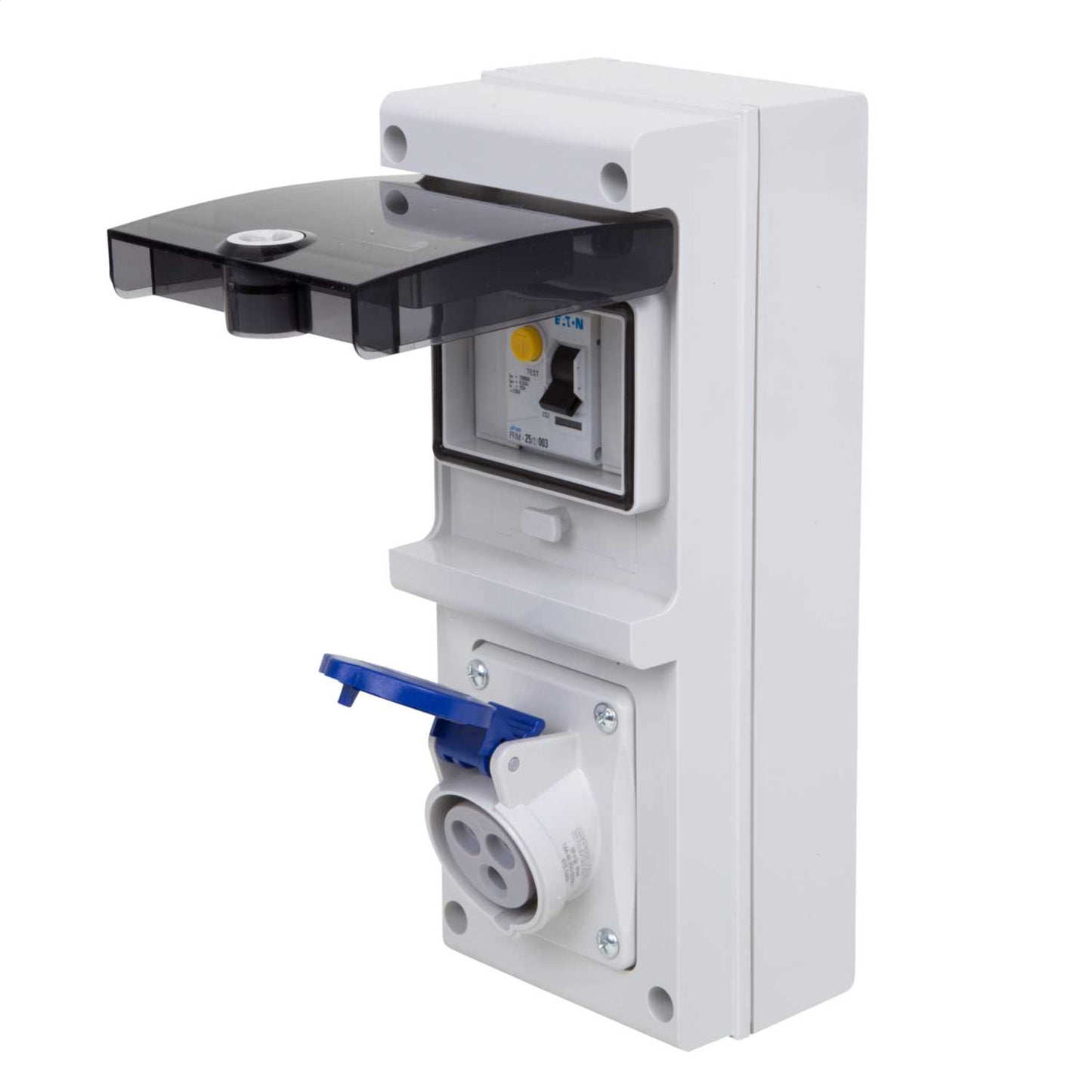 Scame Block Combi-Unit 16A 2P+E 230V RCD Protected Socket IP44