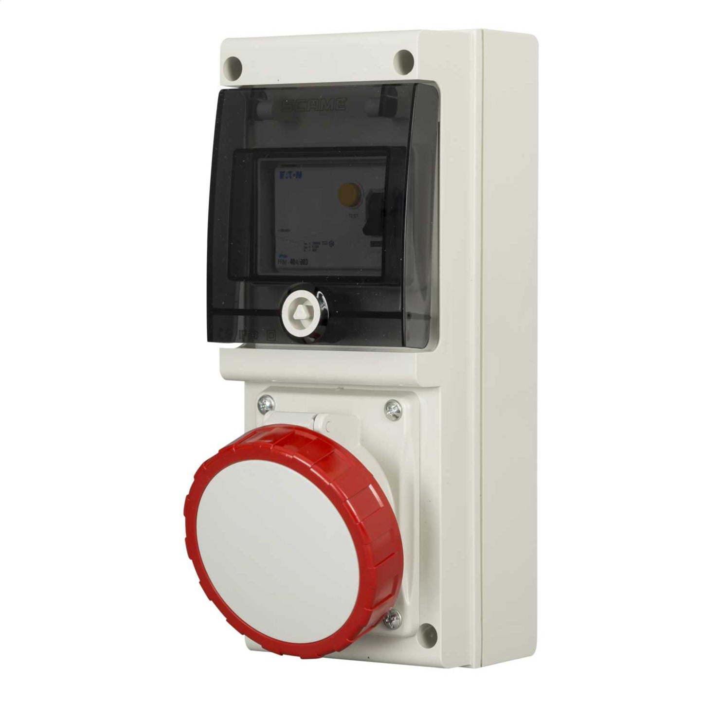 Scame Block Combi-Unit 32A 3P+N+E 415V RCD Protected Socket IP66