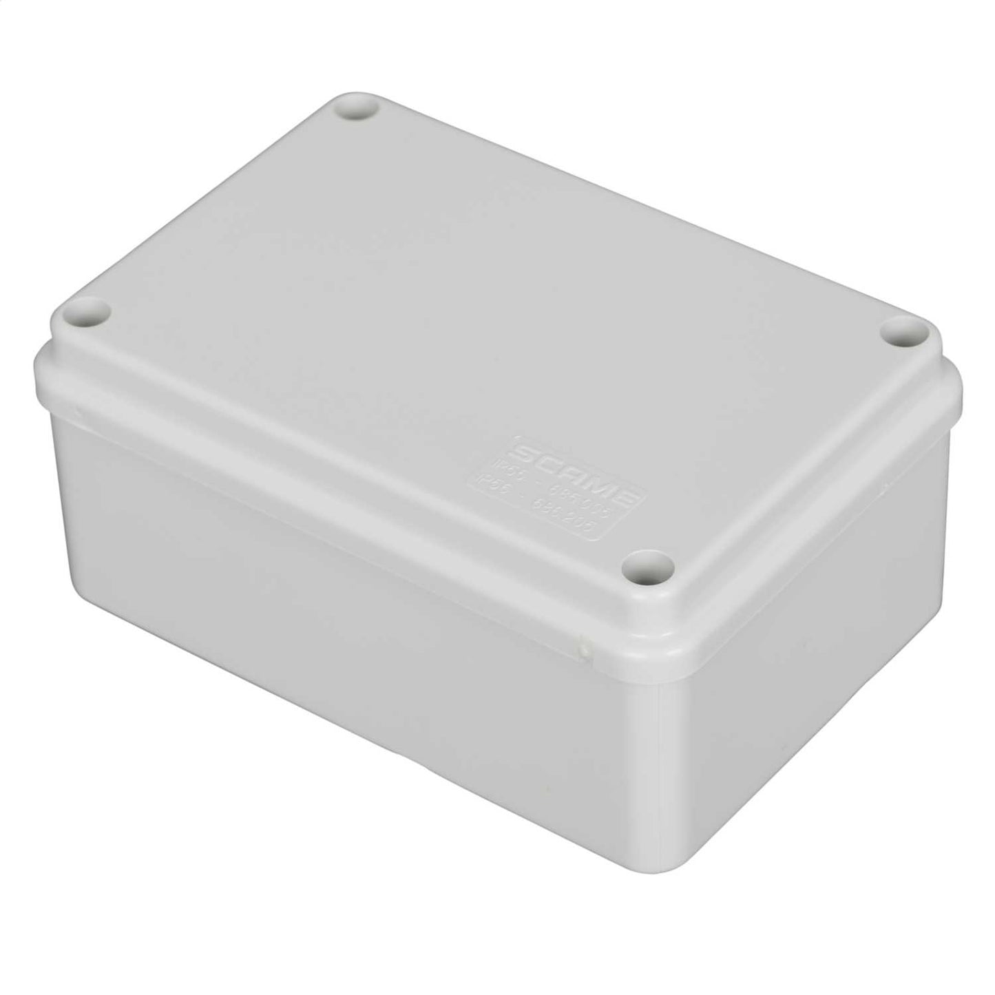Scame 120mm x 80mm x 50mm PVC Adaptable Box Grey IP56