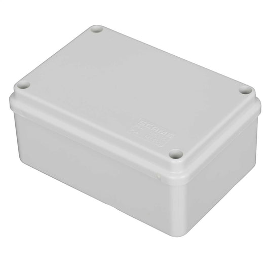 Scame 120mm x 80mm x 50mm PVC Adaptable Box Grey IP56