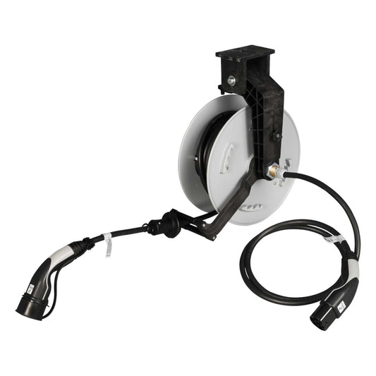 Schill 8m 22kW Type 2 Spring Return EV Cable Reel IP44