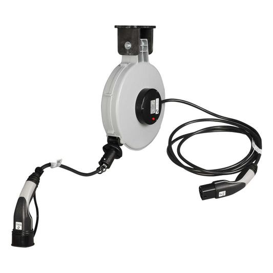 Schill 8m 7.4kW Type 2 Spring Return EV Cable Reel IP44