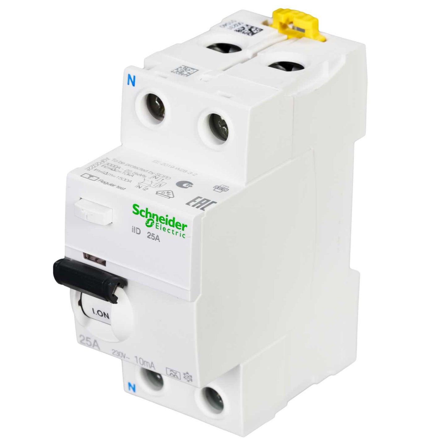 Schneider Acti9 25A 2 Pole 10mA Type A RCD