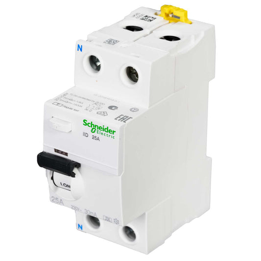 Schneider Acti9 25A 2 Pole 30mA Type A RCD