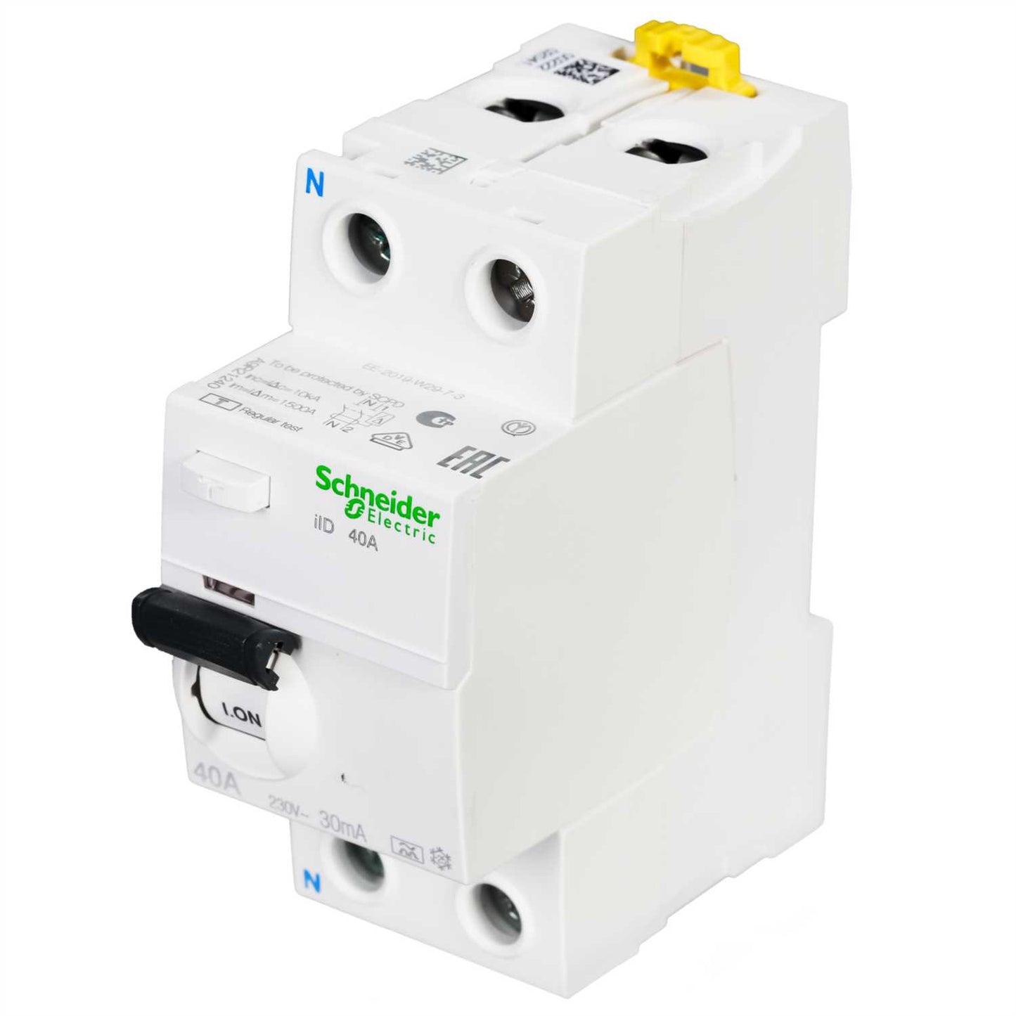 Schneider Acti9 40A 2 Pole 30mA Type A RCD