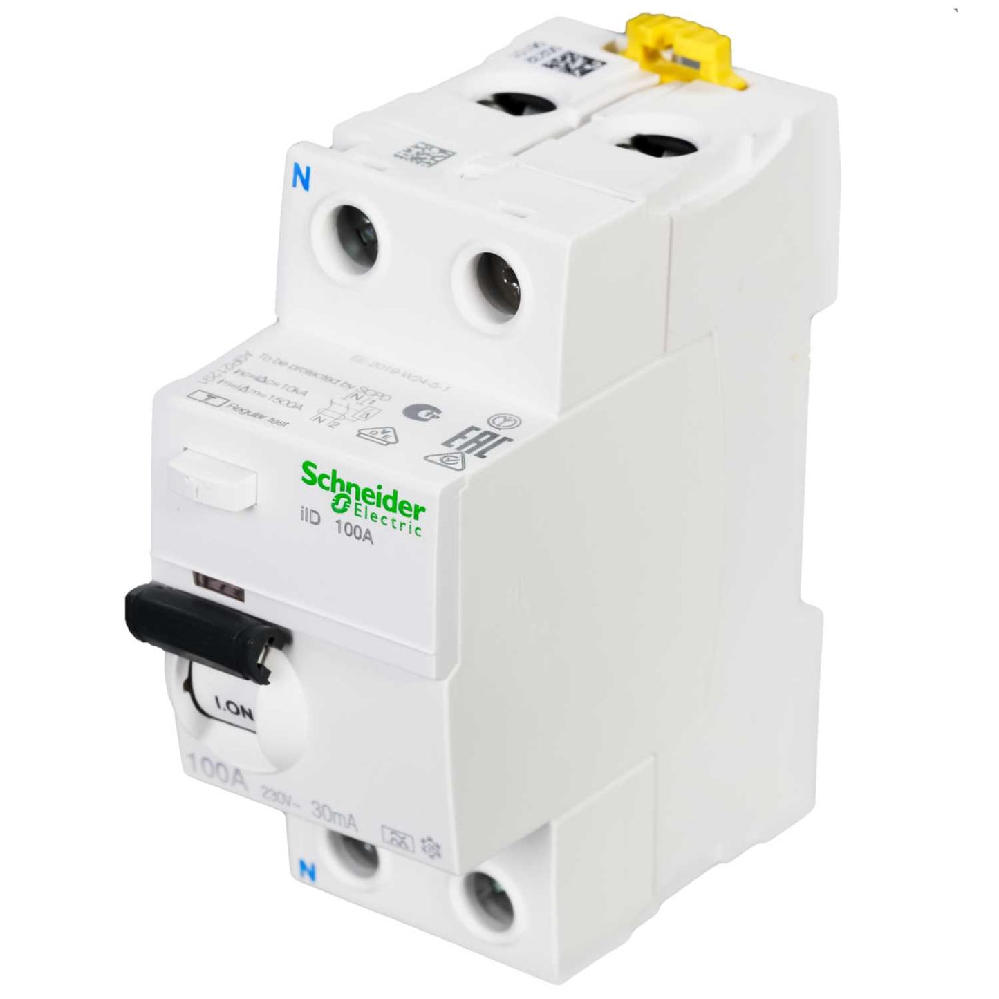 Schneider Acti9 100A 2 Pole 30mA Type A RCD