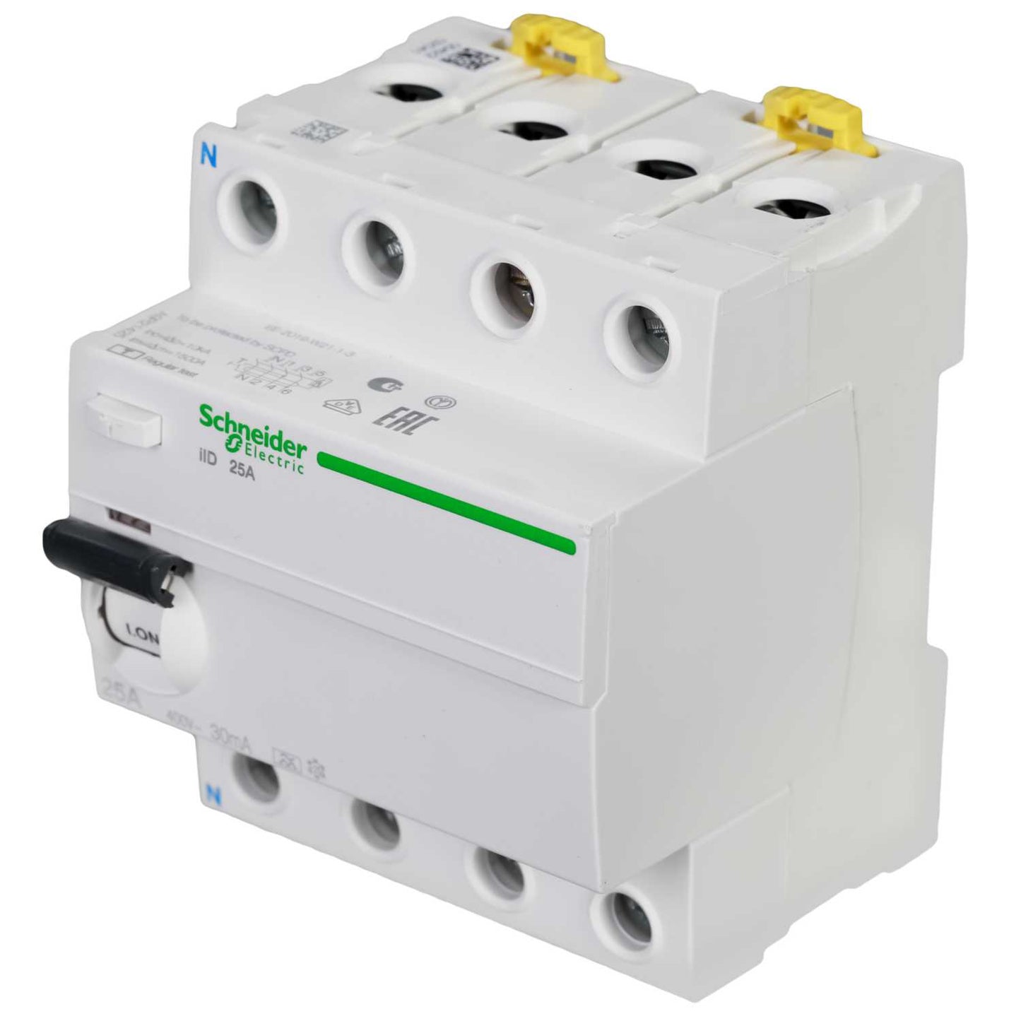 Schneider Acti9 25A 4 Pole 30mA Type A RCD