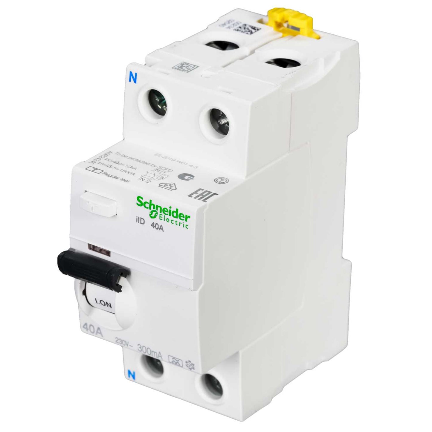 Schneider Acti9 40A 2 Pole 300mA Type A RCD