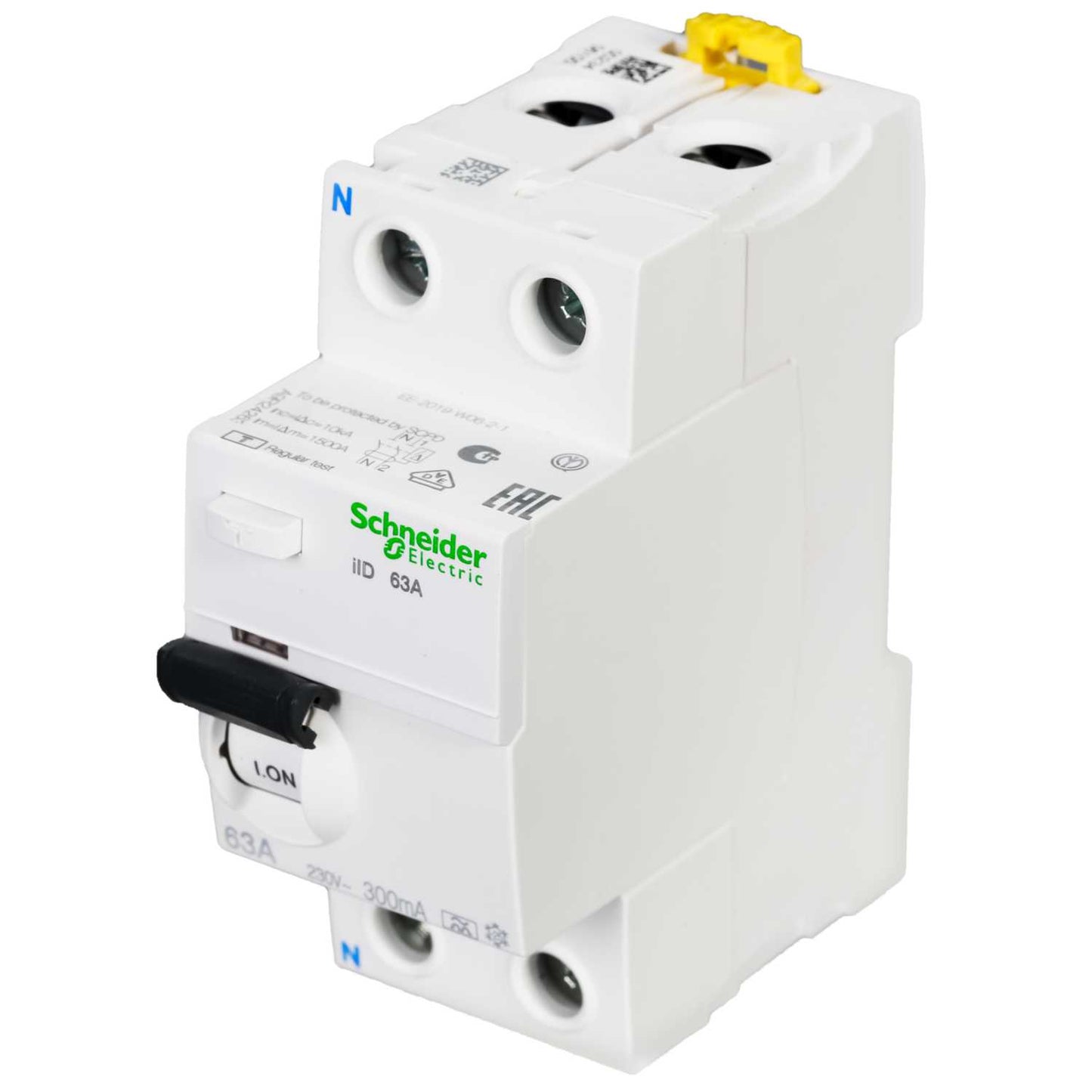 Schneider Acti9 63A 2 Pole 300mA Type A RCD