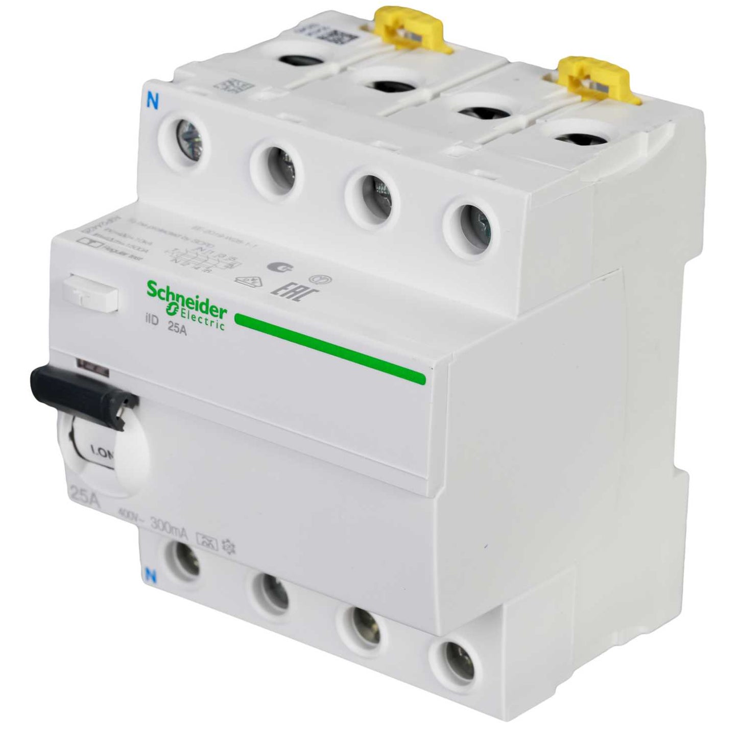 Schneider Acti9 25A 4 Pole 300mA Type A RCD