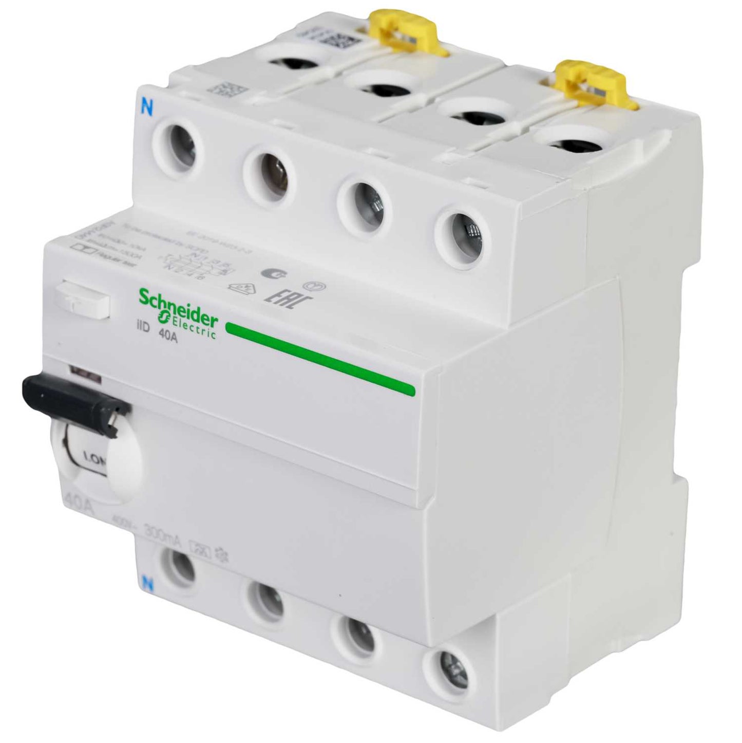 Schneider Acti9 40A 4 Pole 300mA Type A RCD