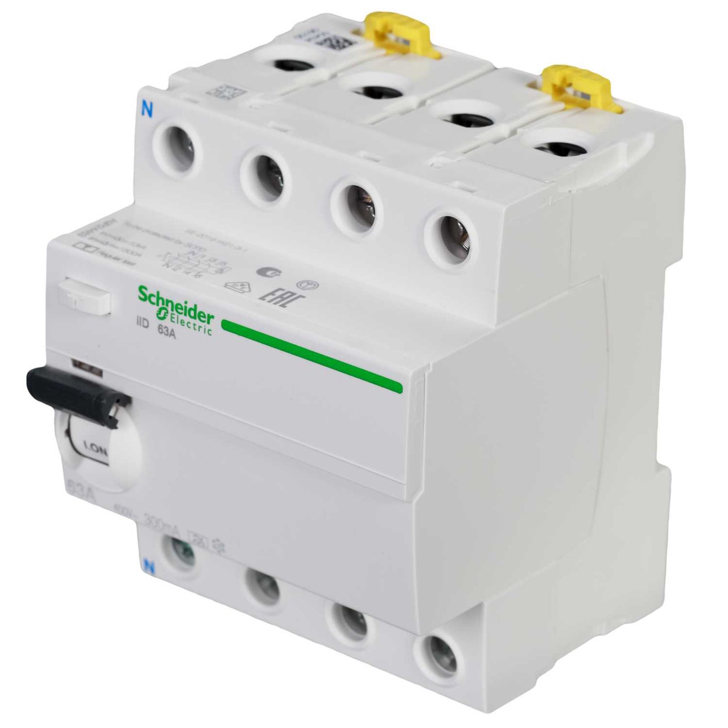 Schneider Acti9 63A 4 Pole 300mA Type A RCD