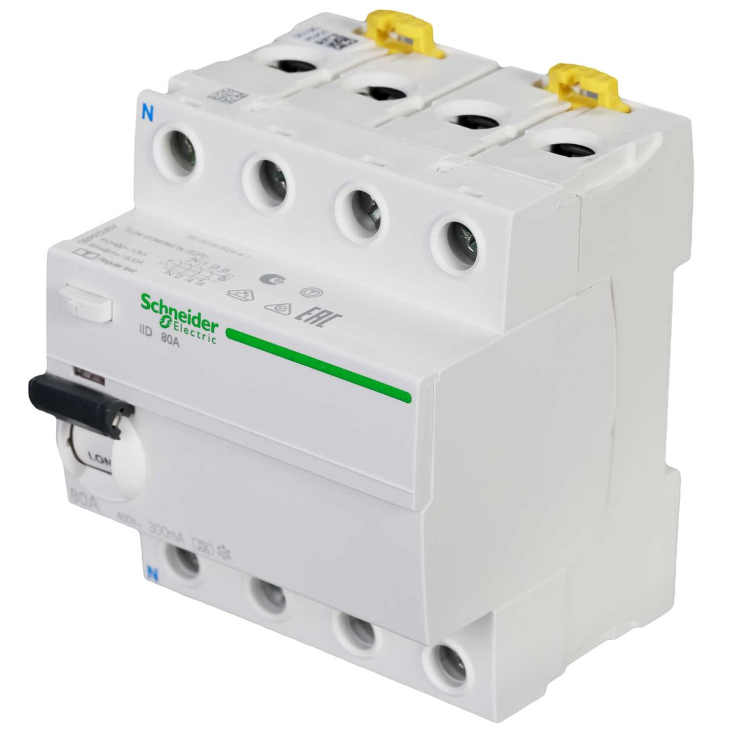Schneider Acti9 80A 4 Pole 300mA Type A RCD