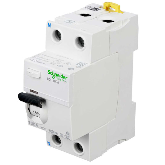 Schneider Acti9 100A 2 Pole 300mA Type A Selective Time Delay RCD