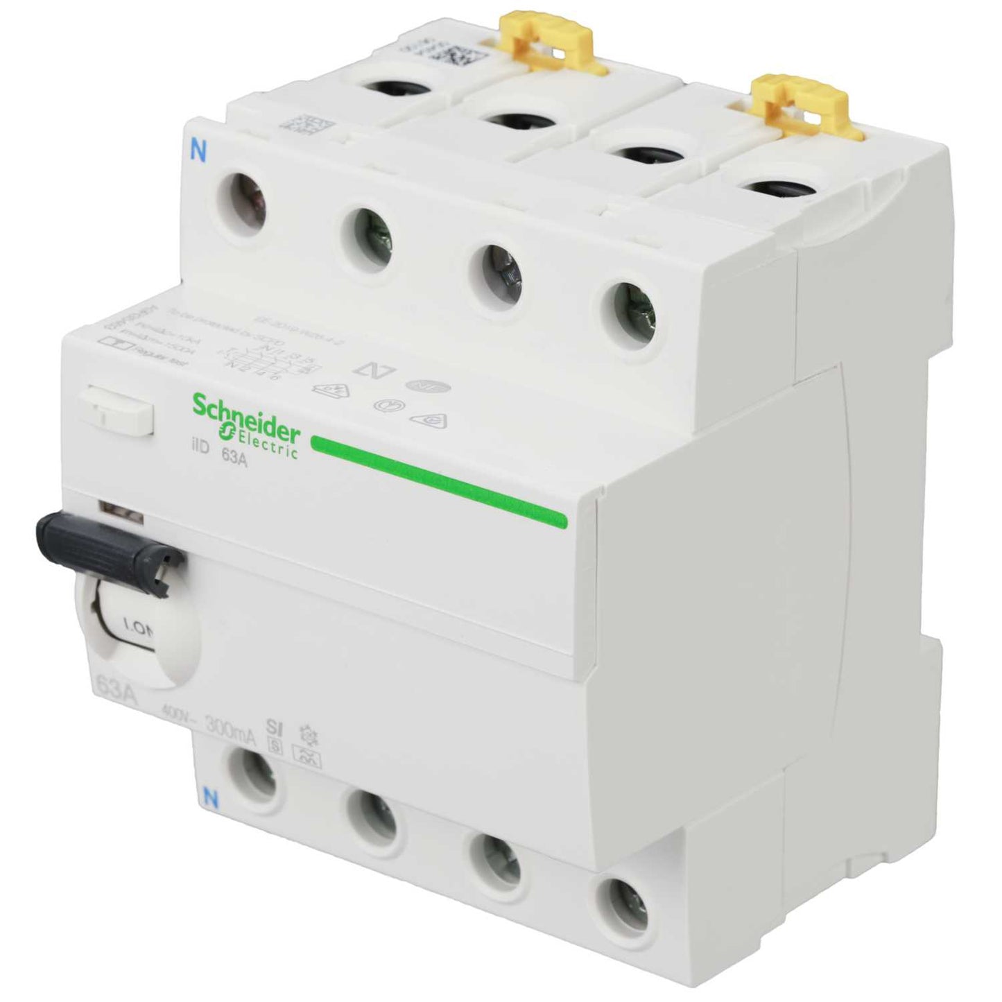 Schneider Acti9 63A 4 Pole 300mA Type A - SI Selective Time Delay RCD