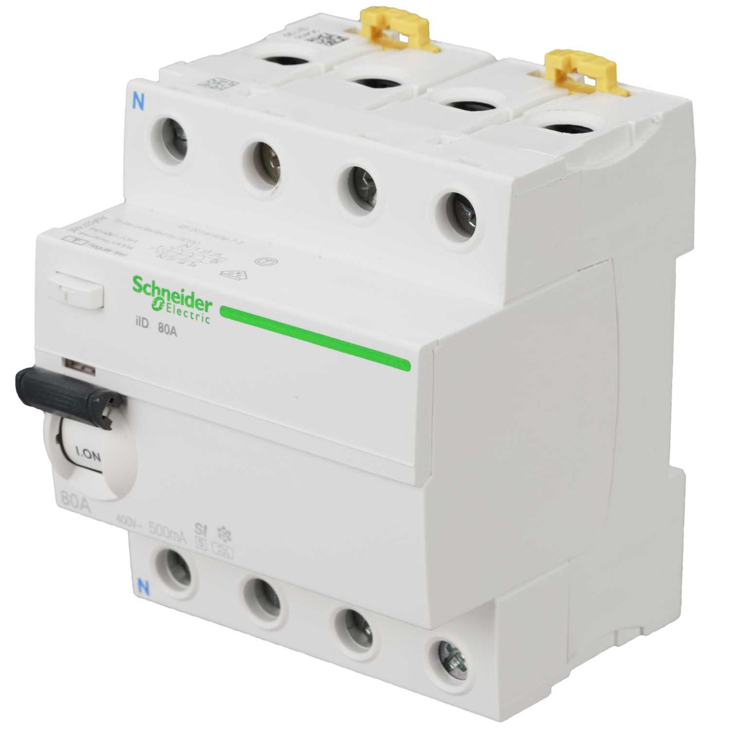 Schneider Acti9 80A 4 Pole 500mA Type A - SI Selective Time Delay RCD