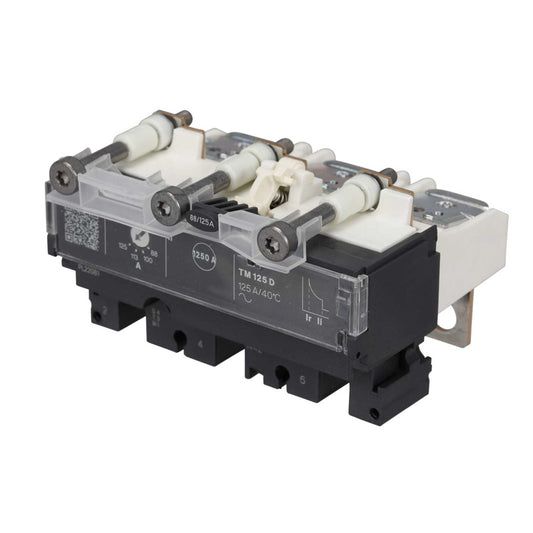 Schneider Merlin TM125D 125A 3 Pole Trip Unit for Compact NSX 160/250 MCCBs