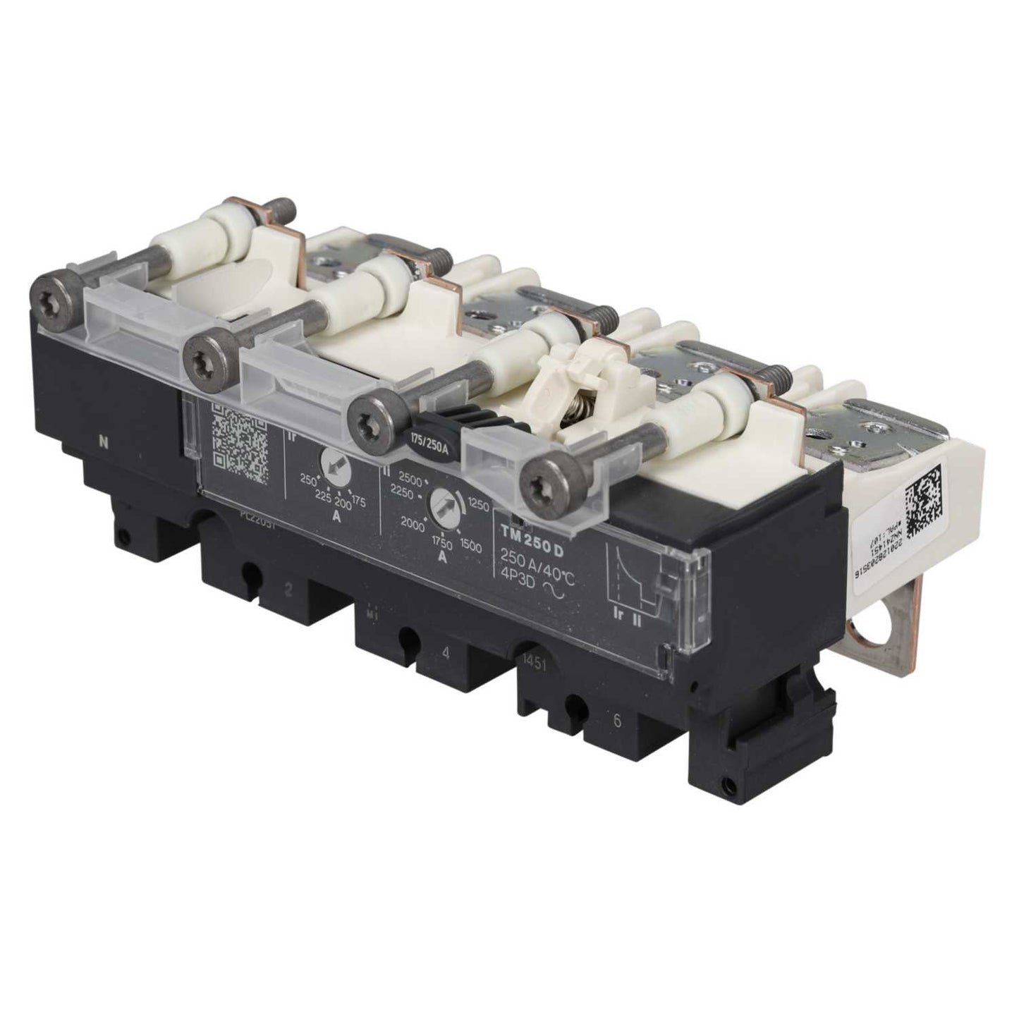 Schneider Merlin TM250D 250A Four Pole Trip Unit for Compact NSX 250 MCCBs