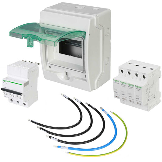 Schneider Square D IKQ 8kA 3 Pole and Neutral Type 2+3 Surge Arrester Kit
