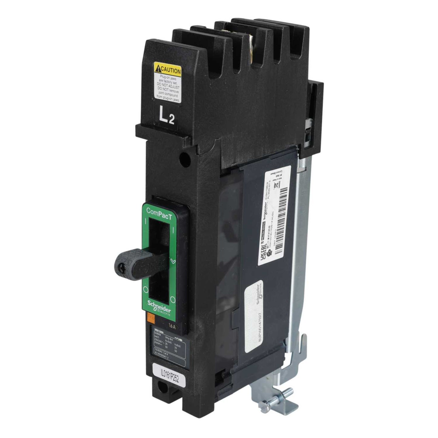 Schneider Square D I-Line 16A Single Pole 25kA NSX Mccb L2