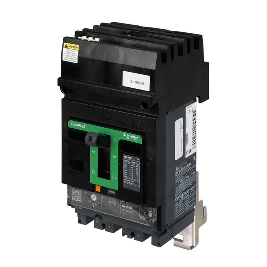 Schneider Square D I-Line 100A Triple Pole 36kA NSX Mccb