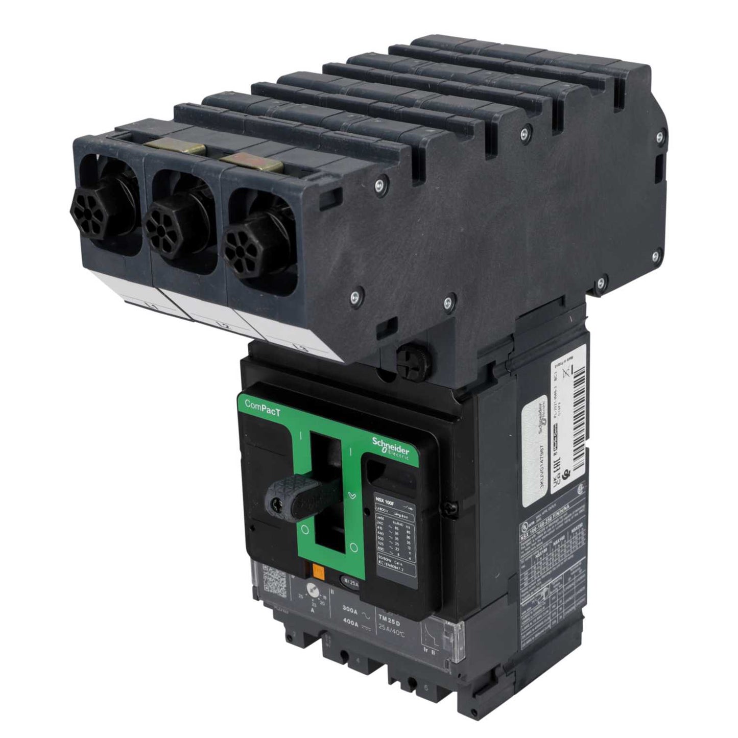 Schneider Merlin Powerpact4 25A Triple Pole 36kA NSX Mccb
