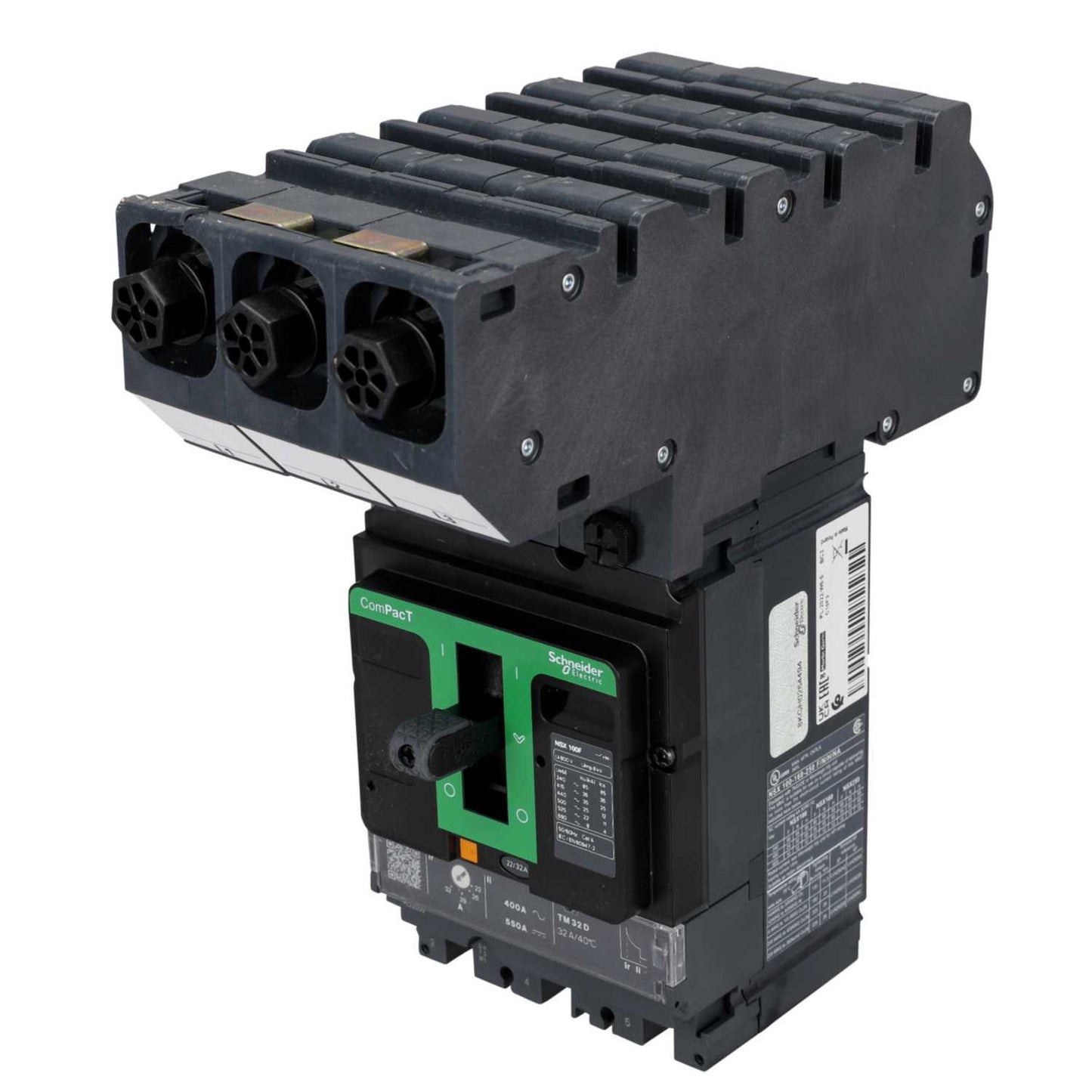 Schneider Merlin Powerpact4 32A Triple Pole 36kA NSX Mccb