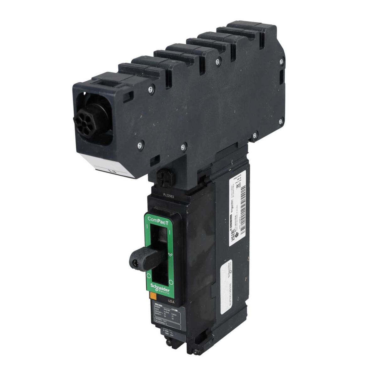 Schneider Merlin Powerpact4 40A Single Pole 25kA NSX Mccb L3