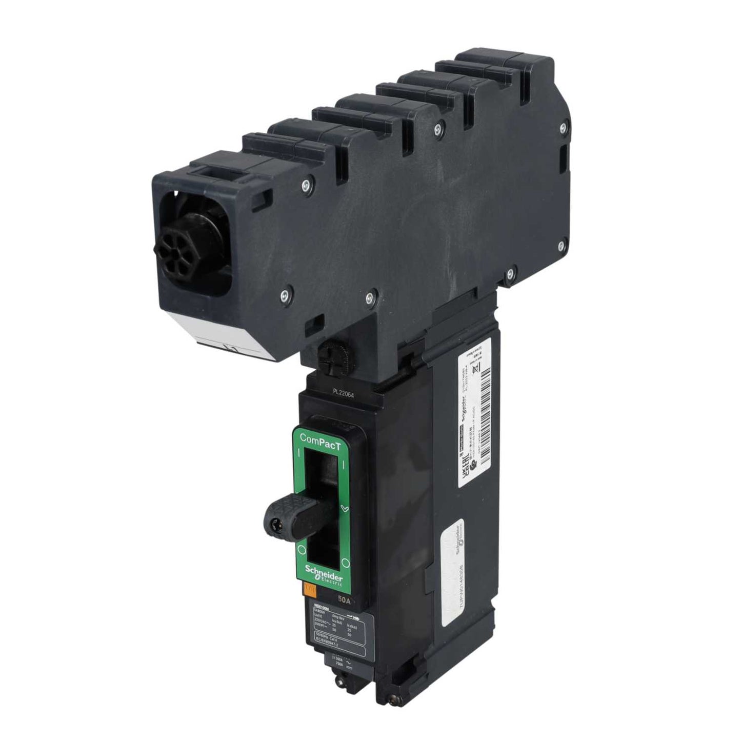 Schneider Merlin Powerpact4 50A Single Pole 25kA NSX Mccb L1
