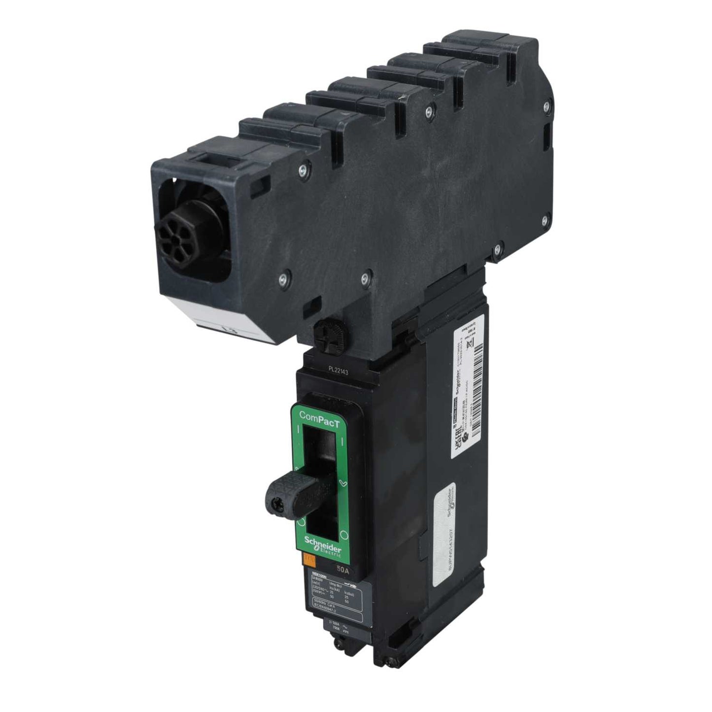 Schneider Merlin Powerpact4 50A Single Pole 25kA NSX Mccb L3