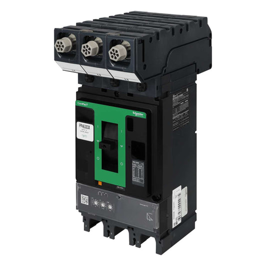 Schneider Merlin Powerpact4 400A Triple Pole 50kA NSX Mccb